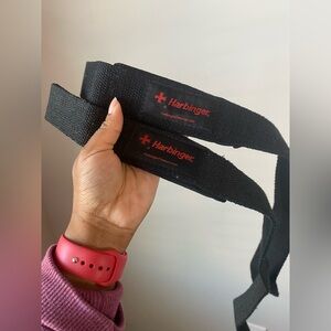 Harbinger Black Lifting Straps